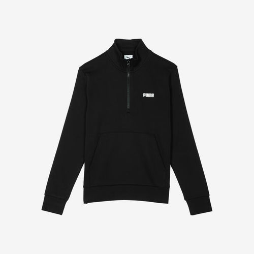 Puma/彪马正品2025新款女士保暖运动立领半拉链卫衣690264-01
