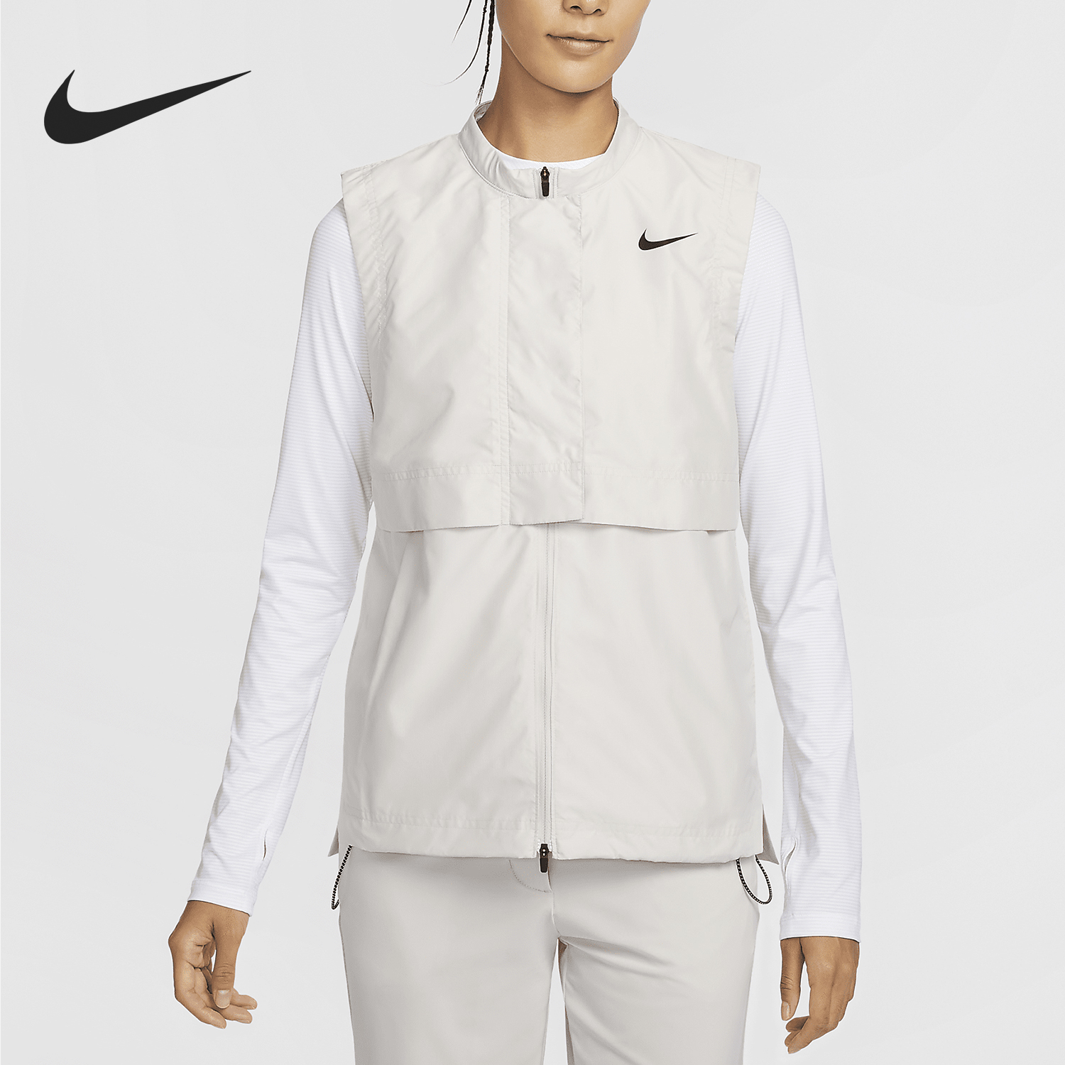 Nike/耐克正品Tour Repel女士简约运动高尔夫马甲DZ6021-072