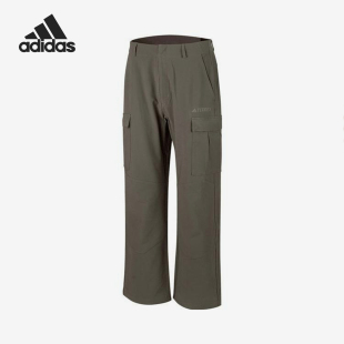 Adidas/阿迪达斯正品经典男士针织休闲宽松工装长裤IY0083