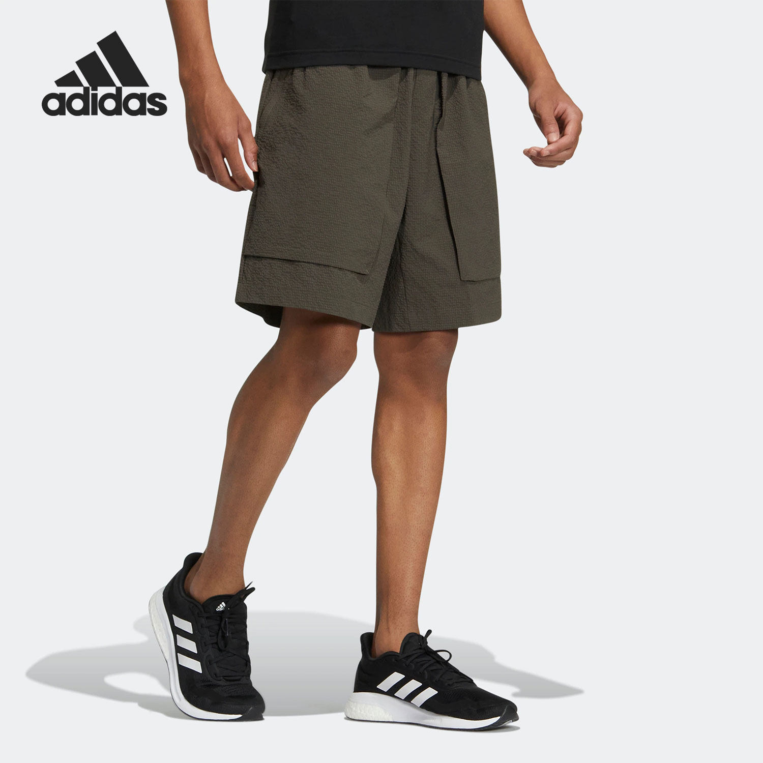 Adidas/阿迪达斯正品新款武极系列男子运动休闲短裤HE5158