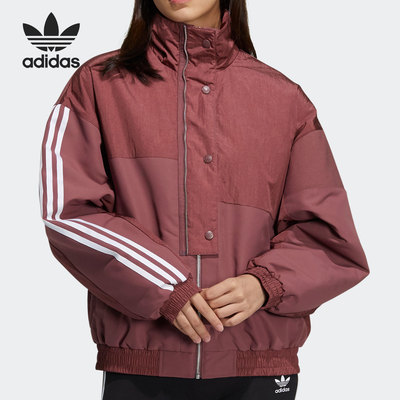阿迪达斯三叶草女子舒适运动棉衣