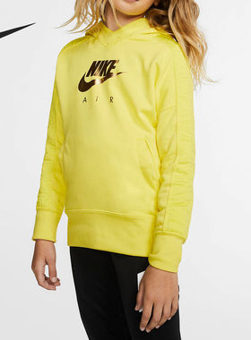 Nike/耐克正品 NIKE AIR  冬季 大童（女孩）套头连帽衫BV2709