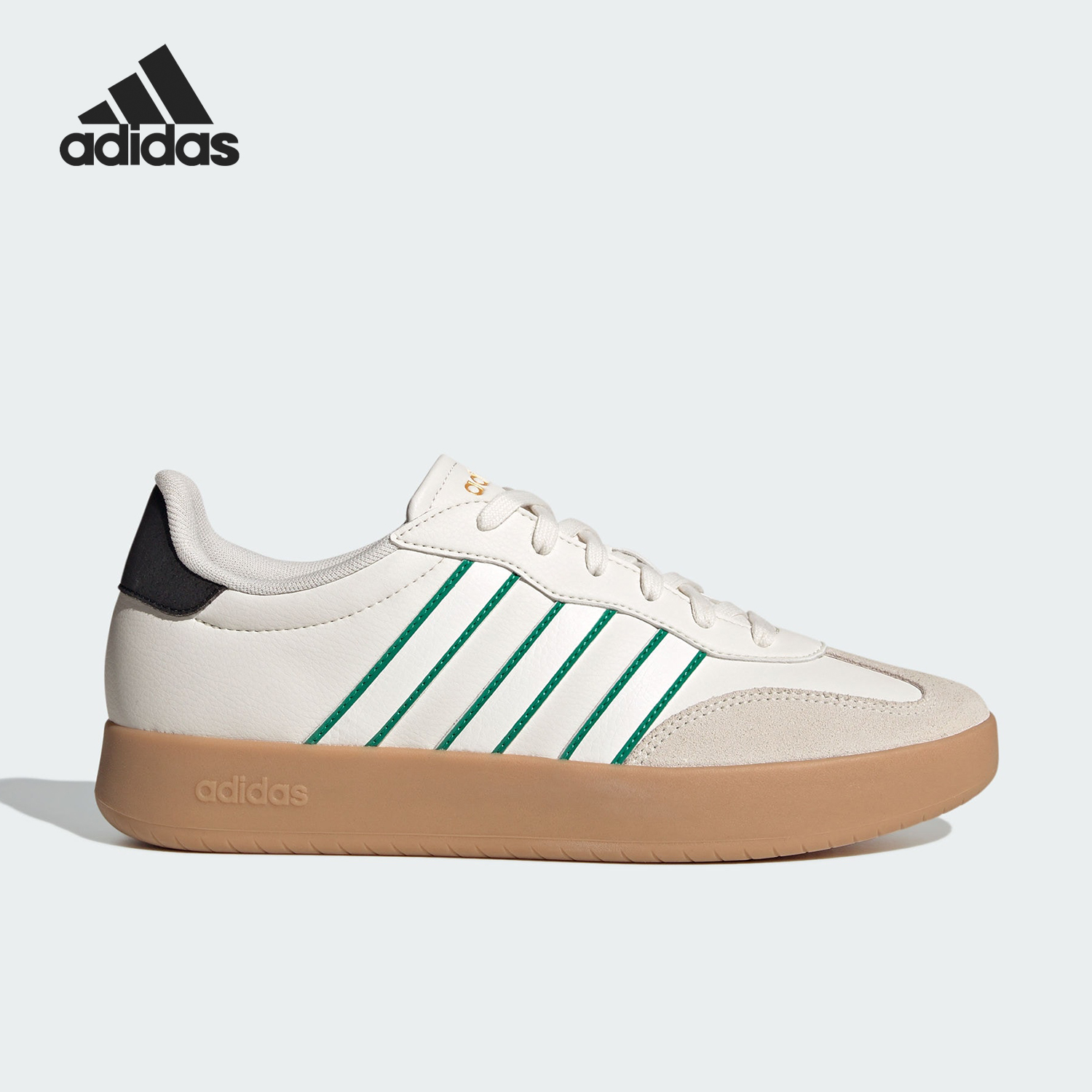 阿迪达斯男女拼接复古厚底板鞋