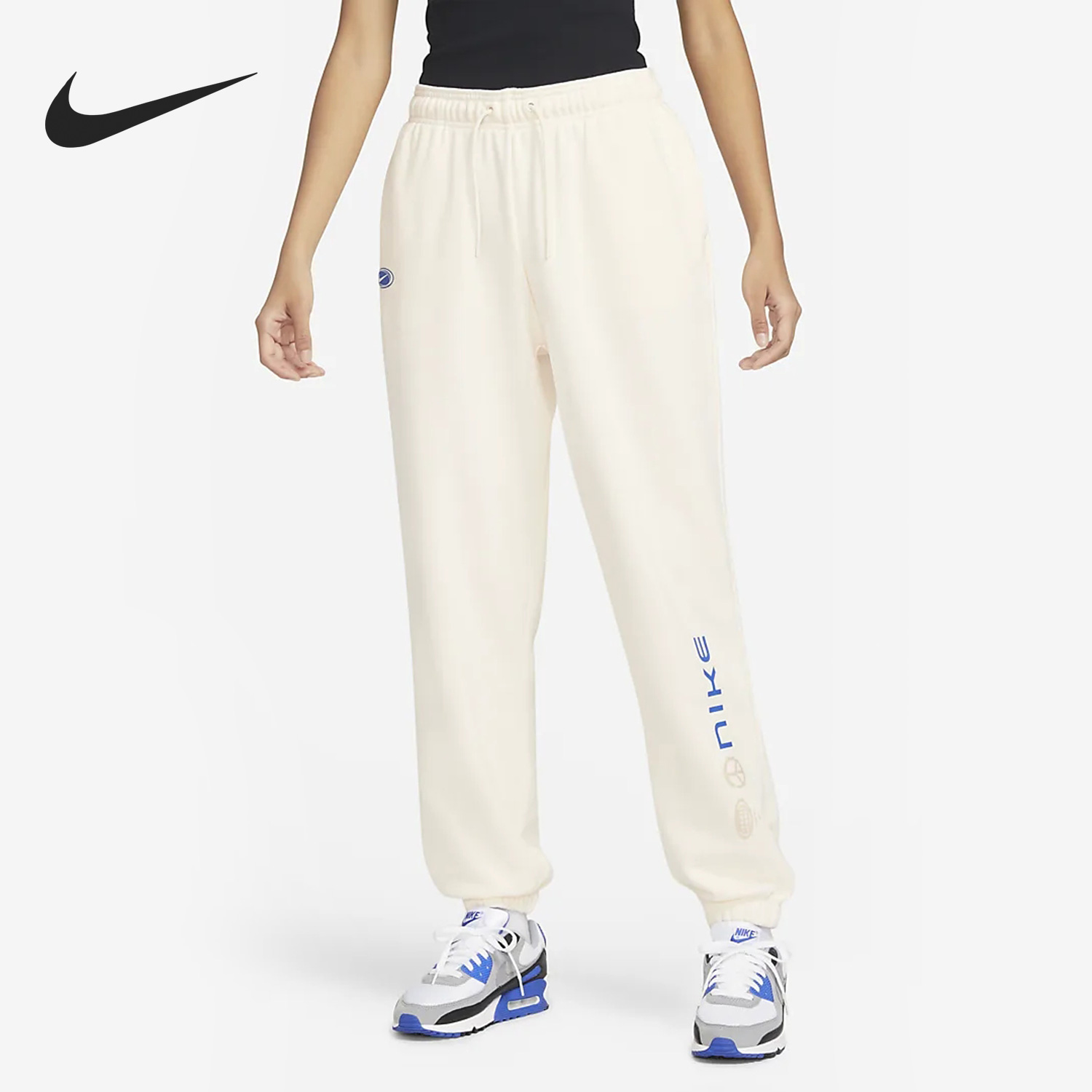 Nike/耐克正品秋季新款女子运动起绒保暖长裤FB1822-118