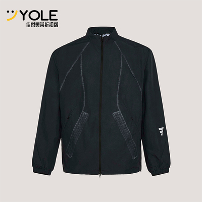 Adidas/阿迪达斯正品春季男士宽松运动经典梭织立领外套KU5308