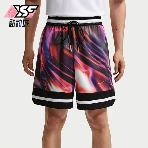 Nike/耐克正品夏季男士休闲时尚印花系带透气运动短裤IR6283-100