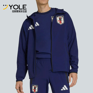 Adidas/阿迪达斯正品男女深蓝防风保暖经典休闲夹克外套JZ9093