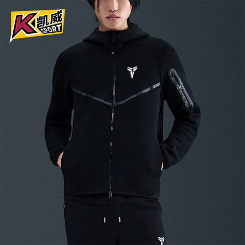 Nike/耐克正品Tech Fleece男士运动针织连帽户外外套IB2714-010