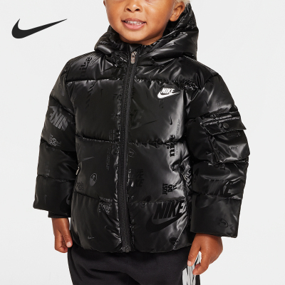 Nike/耐克正品DNA婴童亮面运动户外保暖标志棉服IB2543-010