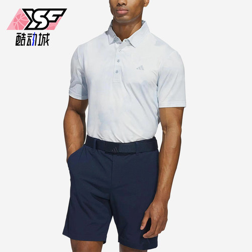 Adidas/阿迪达斯正品达斯Polo男白色夏日柔软经典亲肤短袖JN9143