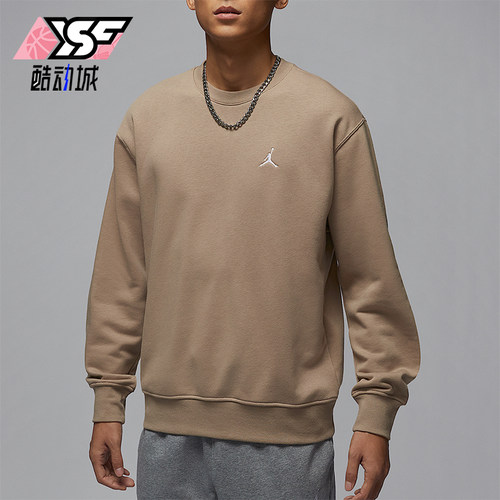 Nike/耐克正品JORDAN男士宽松保暖圆领运动卫衣FV7296-257