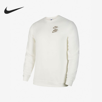 耐克男子休闲运动圆领套头卫衣