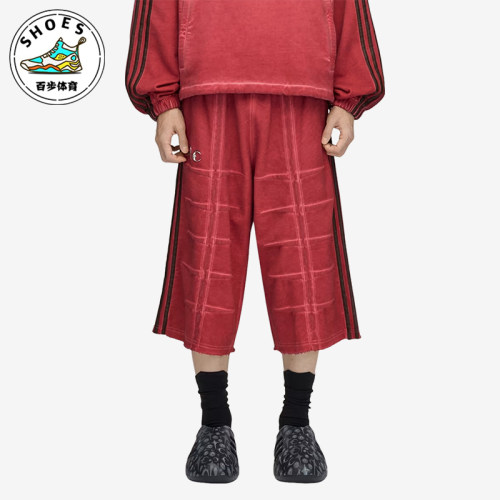 Adidas/阿迪达斯正品THUGCLUB男女条纹宽松经典休闲短裤KF6911