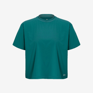 T恤1376339 休闲短袖 运动女士复古潮流户外夏季 722 安德玛正品