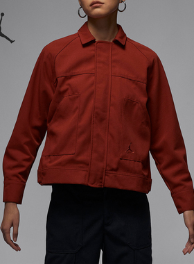 Nike/耐克正品JORDAN女士运动休闲翻领工装外套FN5351-615