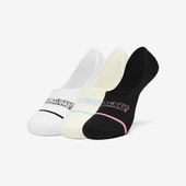 男女耐穿透气船袜三双装 Skechers 新品 2024夏季 斯凯奇正品