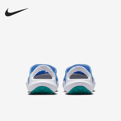 Nike/耐克正品Aqua Swoosh儿童透气一脚蹬包头凉鞋FN0876-400