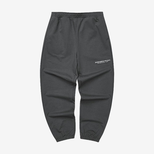 Skechers斯凯奇正品男字母中腰宽松束脚针织运动裤L124M054-04JD