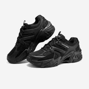 斯凯奇正品 休闲运动老爹鞋 STAMINA 男子熊猫鞋 Skechers