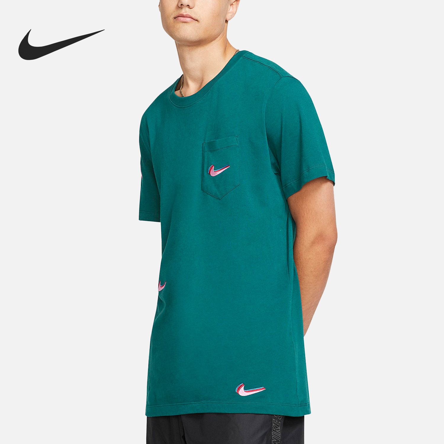 Nike/耐克正品SBx Parra Pocket男子运动短袖T恤BV7056-347 - 实物图