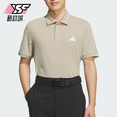 Adidas/阿迪达斯正品夏季男士透气翻领针织经典短袖POLO衫KB4828