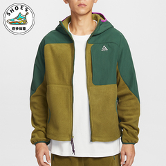 Nike/耐克正品2025冬季款男士日常连帽拼接刺绣外套HJ2459-323