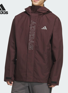 Adidas/阿迪达斯26夏V WV JKT男女宽松保暖运动户外外套KF5233