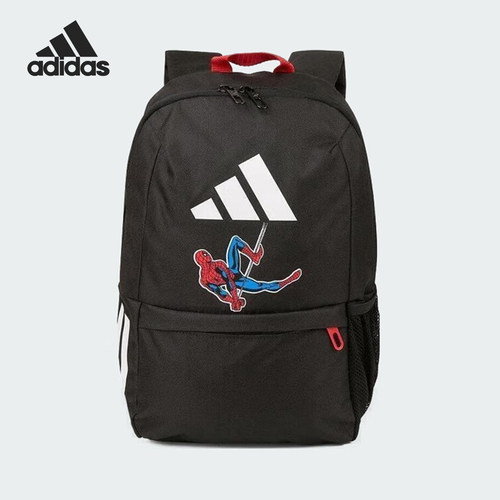 Adidas/阿迪达斯正品2025新款儿童卡通蜘蛛侠经典双肩包JM4471