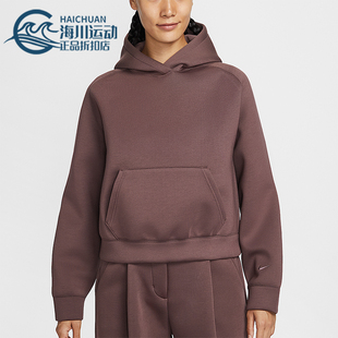 IF0329 春秋女士运动复古宽松连帽卫衣套头衫 502 耐克正品 Nike