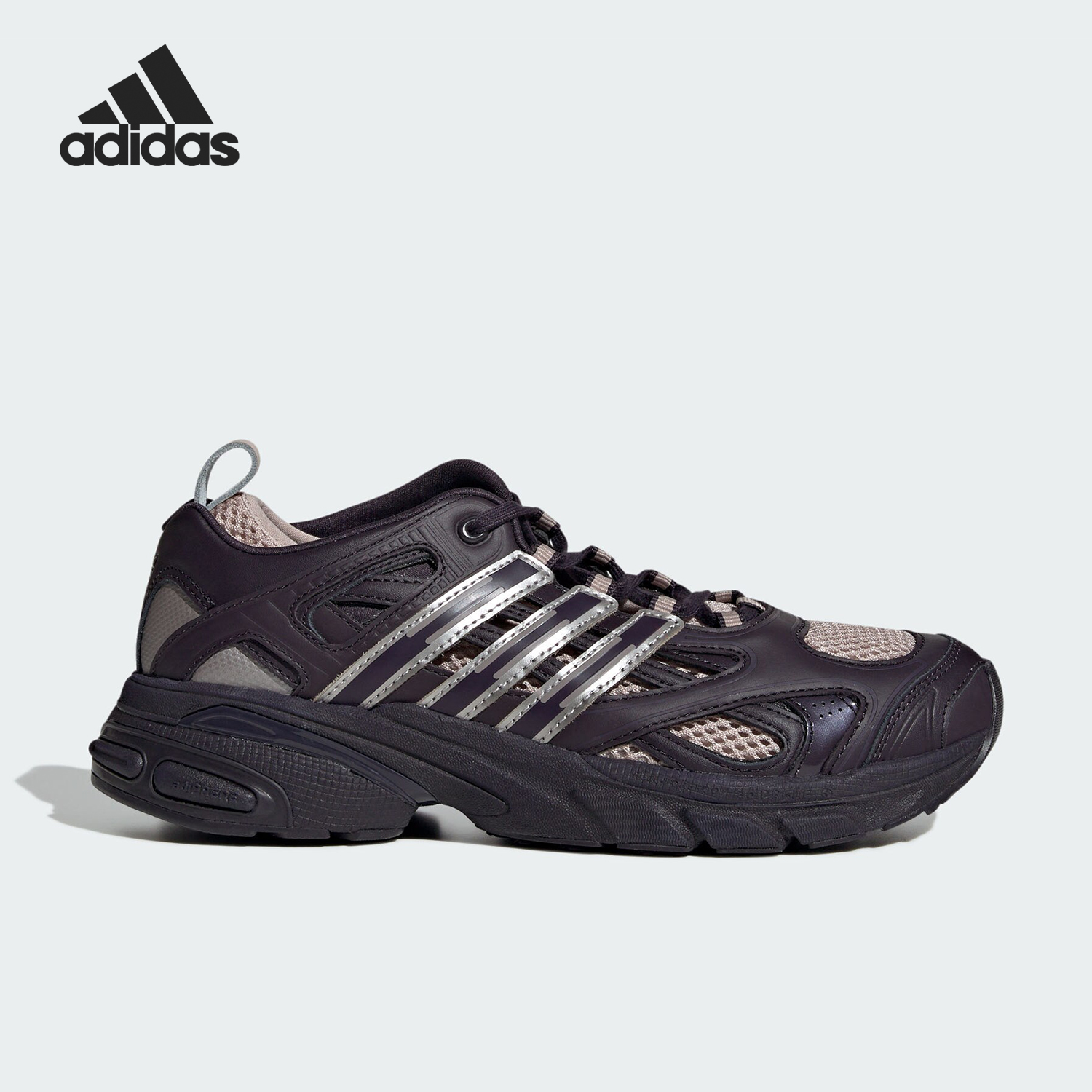 阿迪达斯男女同款网面透气休闲鞋