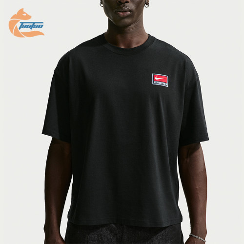 Nike/耐克正品Life男士宽松针织经典透气日常短袖T恤II4380-010