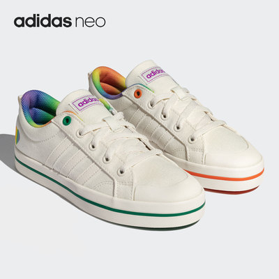 Adidas/阿迪达斯正品 NEO BRAVADA 男女低帮帆布鞋板鞋 GZ0814