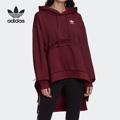 阿迪达斯女子连帽运动套头衫