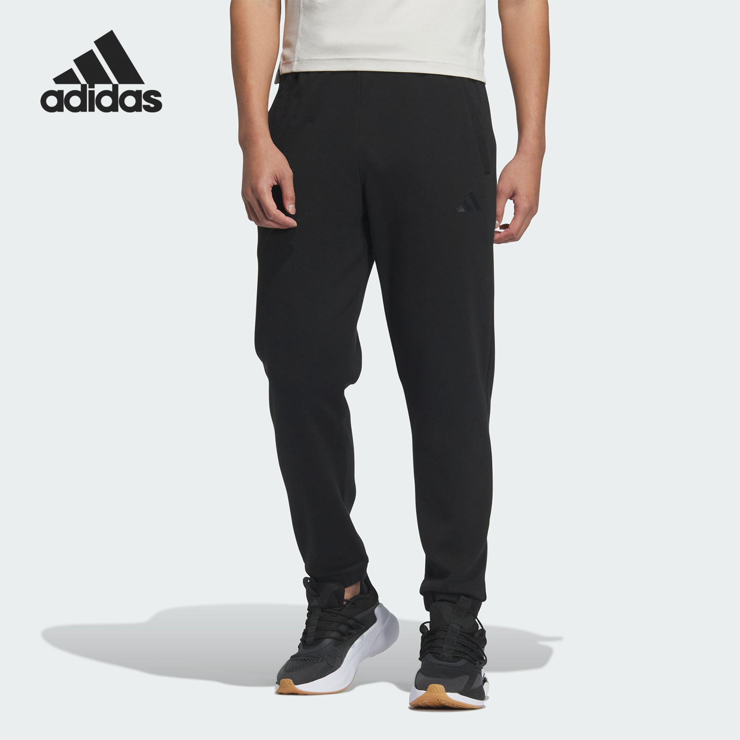 Adidas/阿迪达斯正品FI DK KN PNT男士束脚锥形休闲裤JL7602