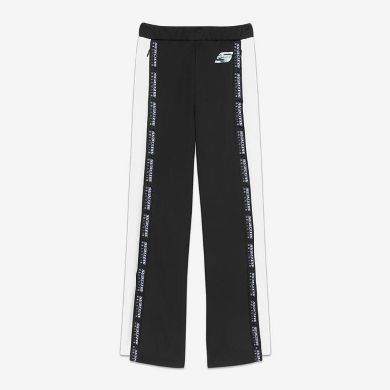 Skechers/斯凯奇正品 RICOSTRU合作款女子休闲针织潮流运动长裤