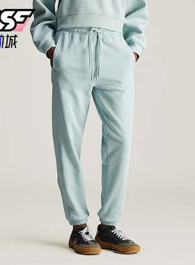 Adidas/阿迪达斯正品透气运动新款女士简约束脚休闲长裤IW9887