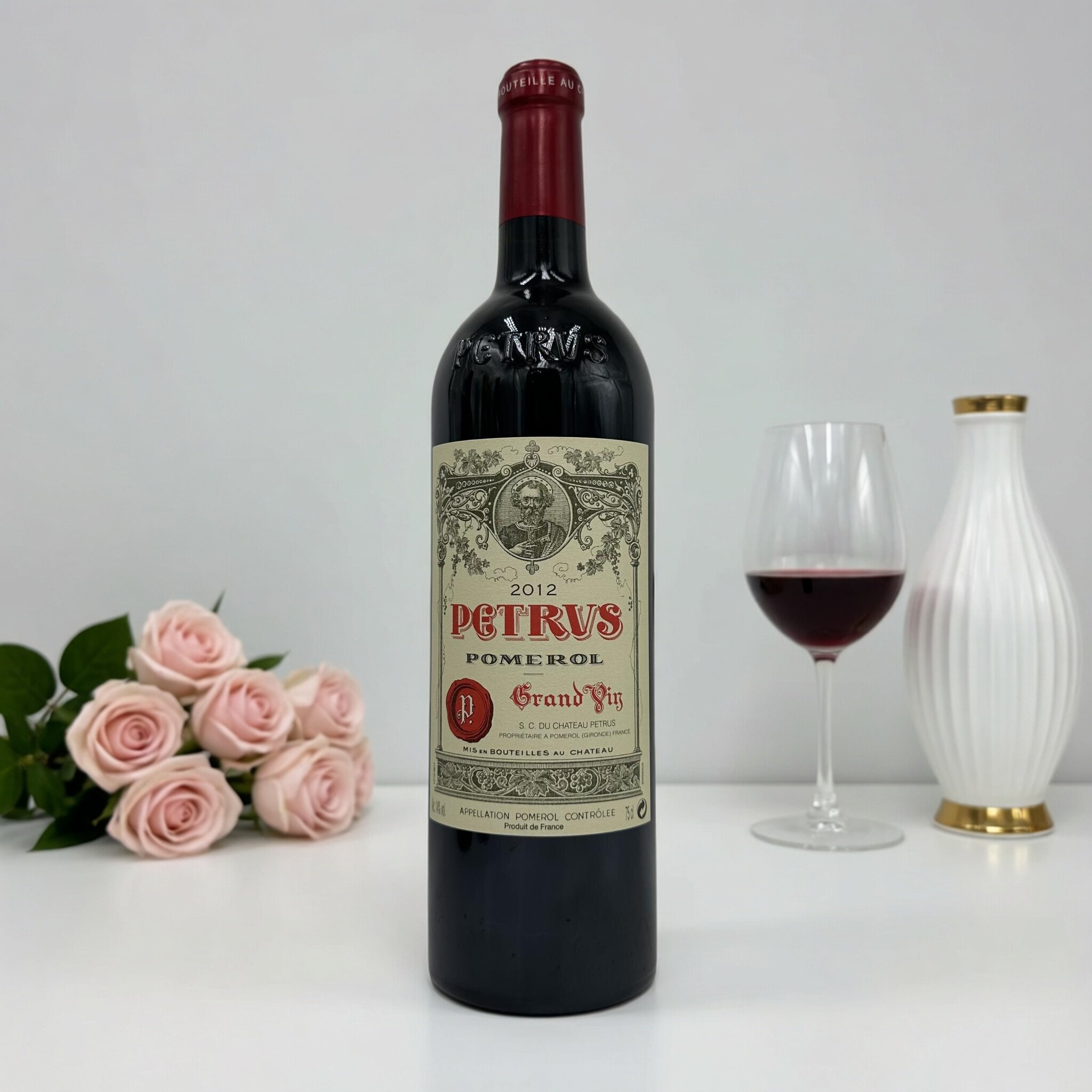 帕图斯红酒法国 2012年柏翠庄园古堡干红葡葡酒 瓶装750ML
