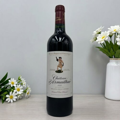 达玛雅克单公仔2012年干红葡萄酒法国红酒波尔多
