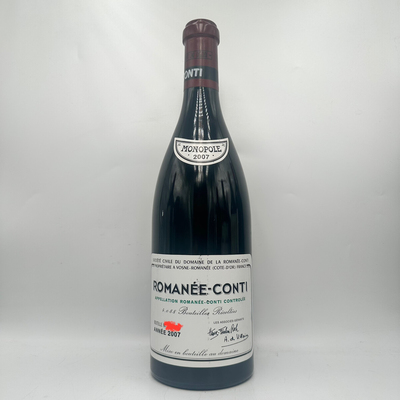 2007年法国罗曼尼康帝红酒正牌葡萄酒Romanee-Conti特级园黑皮诺