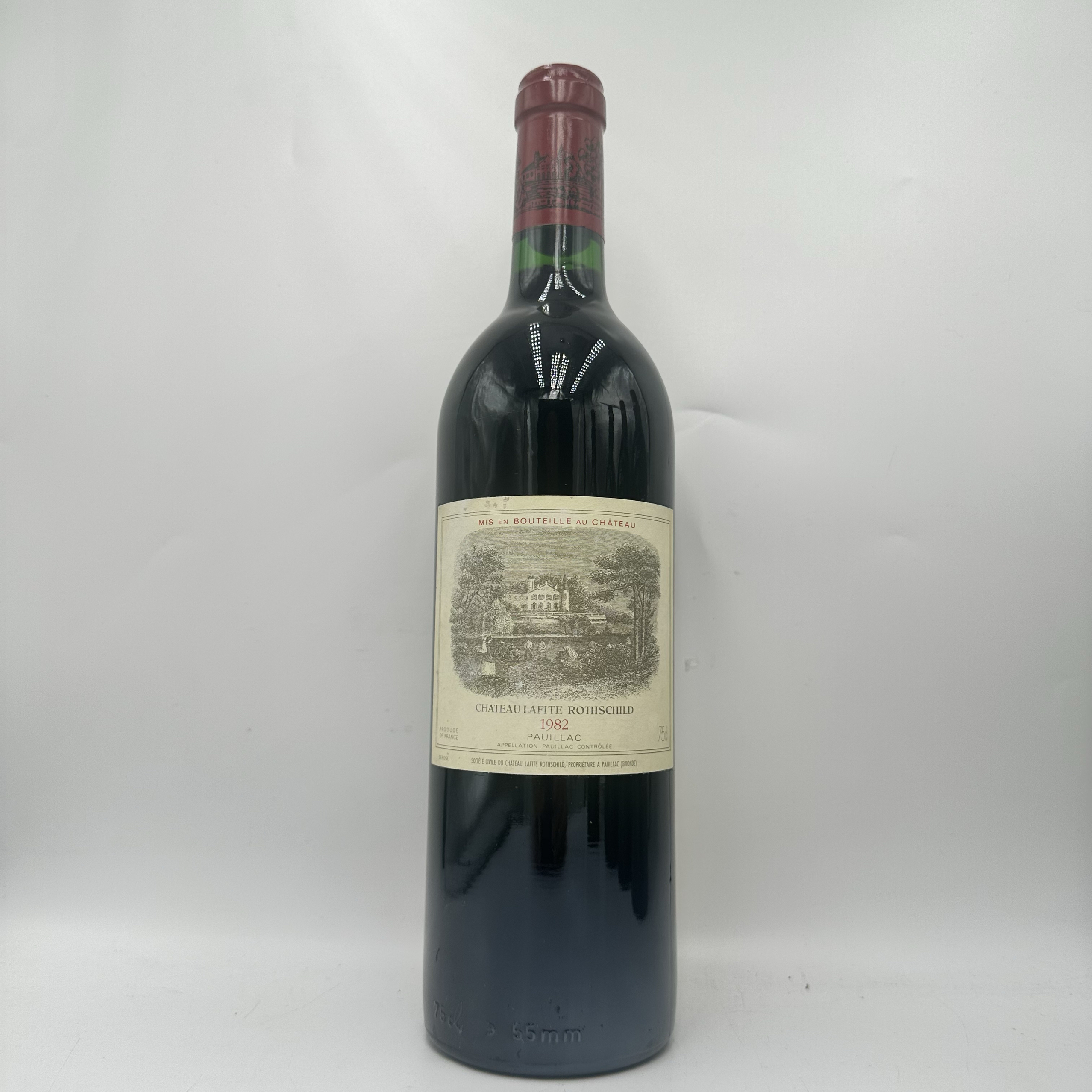 1982年正牌拉菲红葡萄酒一级名庄法国进口