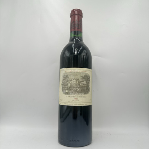 1982年正牌拉菲红葡萄酒一级名庄法国进口