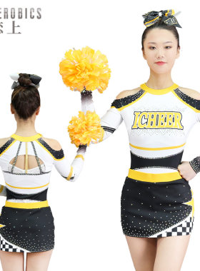 ICHEEROBICS啦啦队服定制男女款