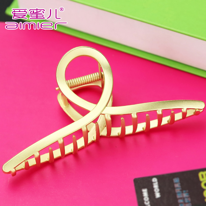 金属大号鲨鱼夹发夹后脑勺抓夹