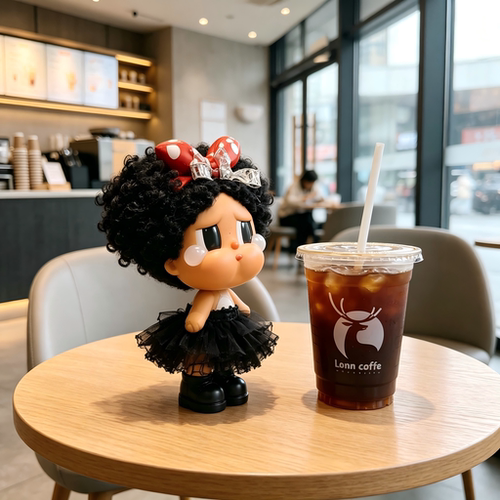 crybaby娃衣恋夏一族衣服vacation系列黑皮妹哭娃衣头饰网纱伞裙