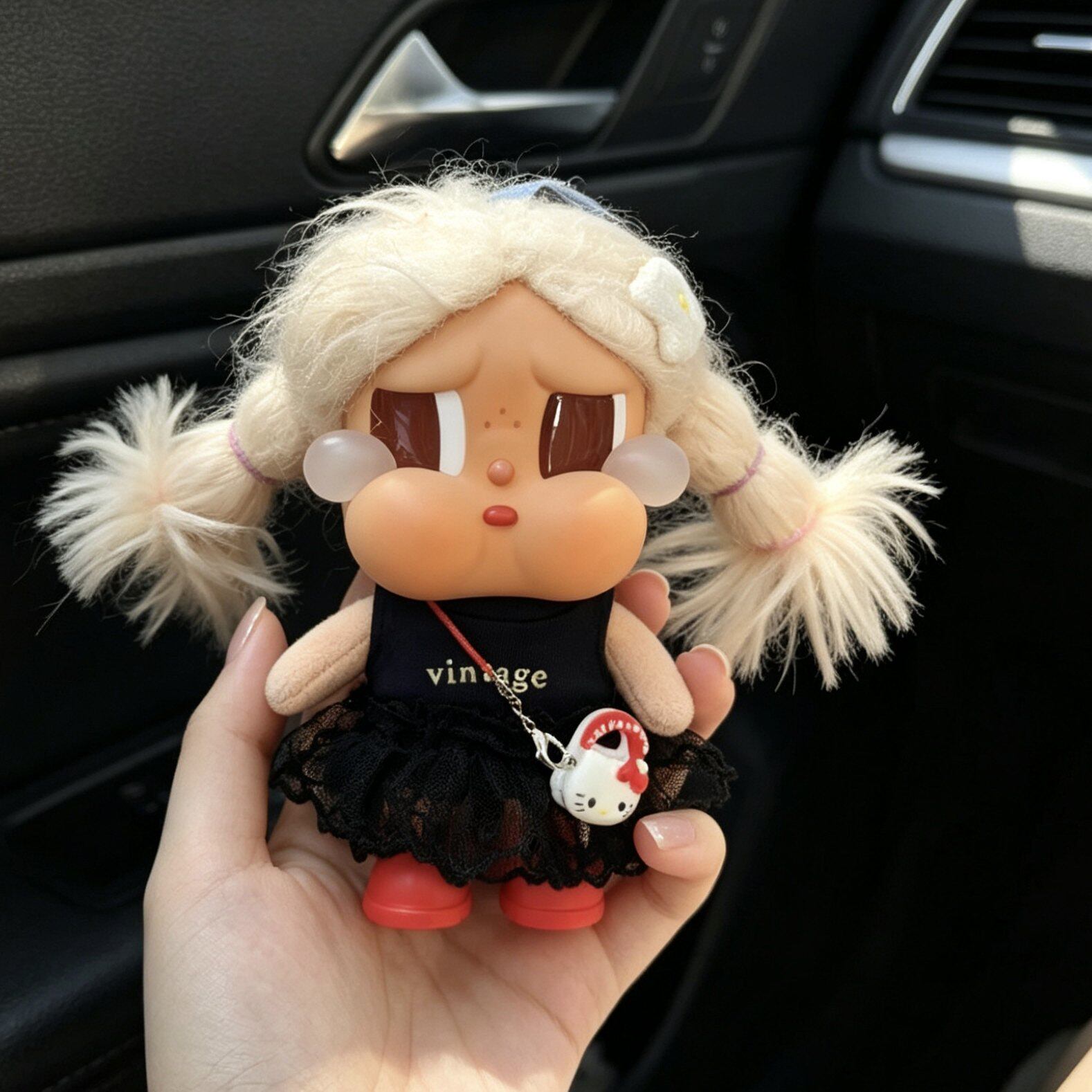 哭娃Vacation娃衣crybaby搪胶衣服沙滩小憩夏装无袖短裙时尚套装