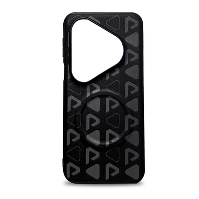 梵柔 适用华为pura80pro手机壳磁吸p80pro+镜头不包的壳p70ultra官网印花保护套70pro轻奢素皮防指纹男女款