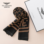 女款 正品 2025新款 法莱阿玛尼披肩围巾经典 高级秋冬季 生日礼物
