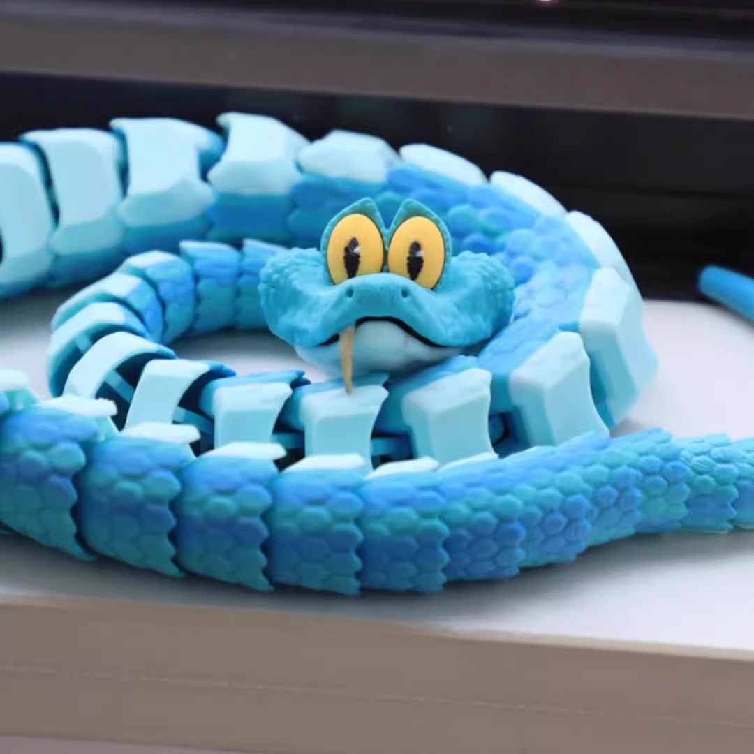 3D打印盖瑞蛇Gary可爱萌物