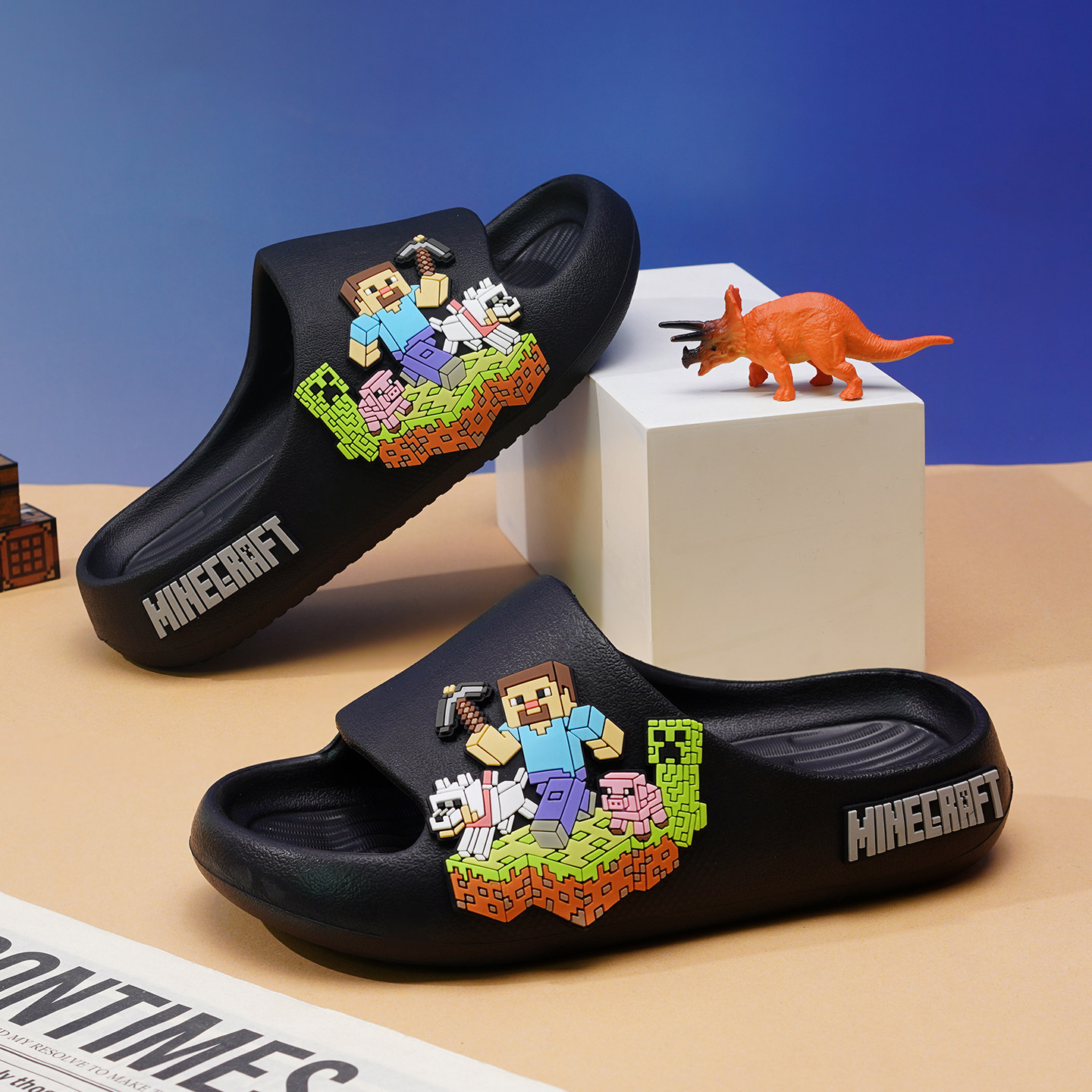 我的世界儿童拖鞋男童室内防滑软底凉拖宝宝小孩家居洗澡大童卡通,童鞋/婴儿鞋/亲子鞋,儿童凉拖鞋,淘宝优惠券,粉丝福利购,淘宝优惠卷