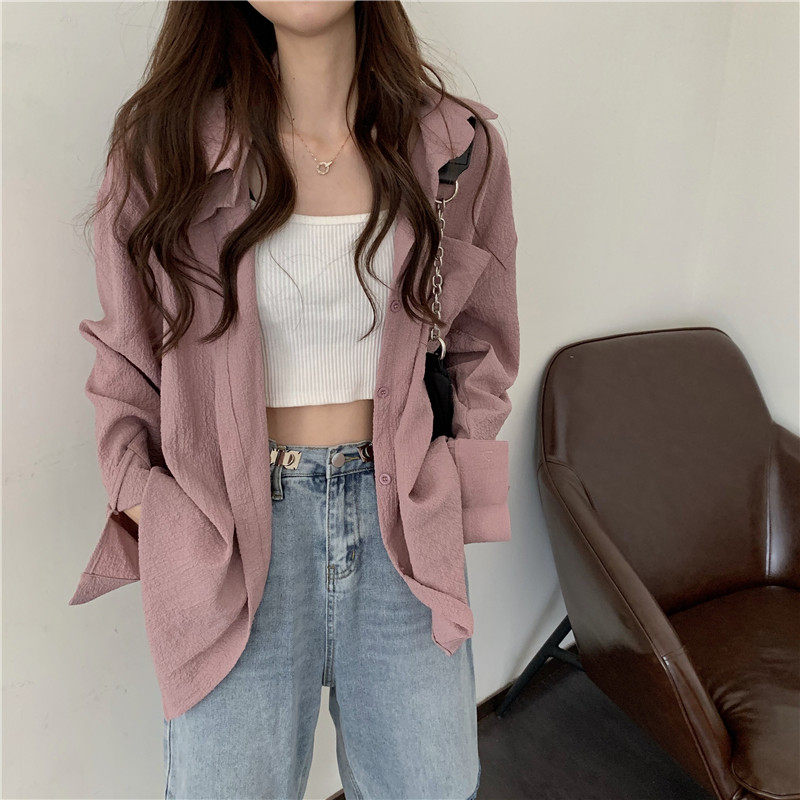 胖mm防晒衬衫女薄款夏季2026年新款宽松大码外穿长袖开衫外套上衣